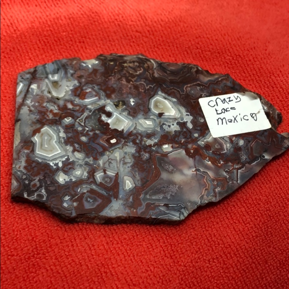 Crazy Lace Mexico slim stone coaster